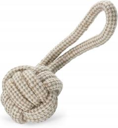Romneys Mocna zabawka sznurkowa dla psa – piłka do aportowania/ szarpak