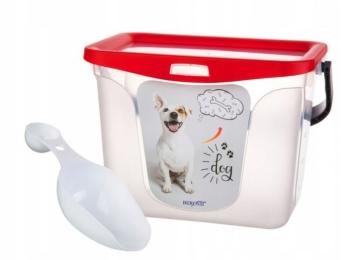 Pojemnik Pudełko Na Karmę Dla Psa Z Łopatką 6L Organizer