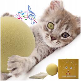 Interaktywna Piłka Dla Kota Efekty Dźwiekowe Odgłosy Świerszcza Zabawka