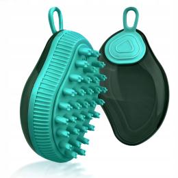 Szczotka dla kota psa z Pojemnikiem Na Płyn na wodę Masażer do mycia