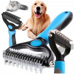 Zgrzebło Trymer Szczotka Do Sierści Krótkiej Długiej Dla Psa Kota Grzebień