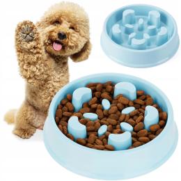 Miska Spowalniająca Jedzenie Dla Psa Kota Duża Interaktywna Labirynt
