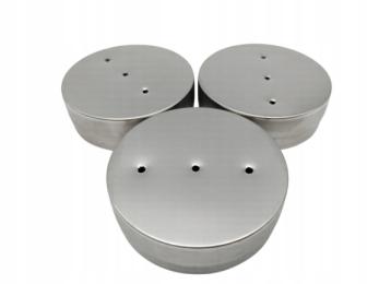 metalowe pojemniki puszki pudełka Nosework dla psa 3 szt na zapachy próbki