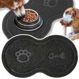 Mata Podkładka Pod Miskę Dla Psa Kota Antypoślizgowa Wodoodporna