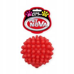 Pet Nova zabawka dla psa Jeżyk czerwony 6,5 cm