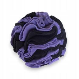 Kula węchowa dla psa Piłka Zabawka interaktywna Średnia M 15cm Fioletowa