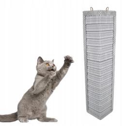 Drapak dla kota nr.25 wiszący Narożny Jasnoszary