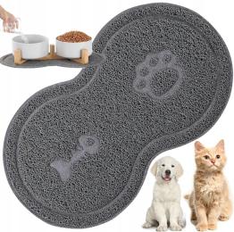 Mata Antypoślizgowa Podkładka Pod Miskę Miski Dla Psa Kota Wodoodporna