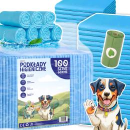Podkłady Higieniczne Chłonne Maty Dla Psa Jednorazowe 45X60 100 Szt