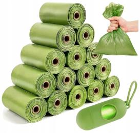 Worki Na Psie Odchody kupy Biodegradowalne Etui Zestaw Bio mocne 400szt