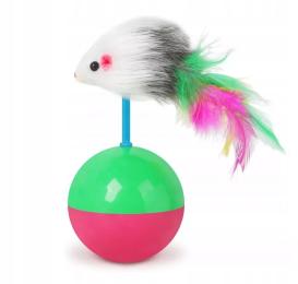 Zabawka Dla Kota, Mysz Na Piłce Wańka Wstańka