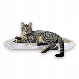 Drapak Tekturowy Legowisko Natan Mruu&Pruu Szary Beton zabawka