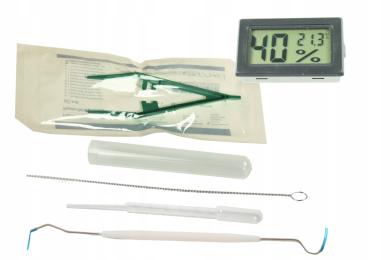 Akcesoria dla mrówek, do formikarium. Przybornik myrmekologa.