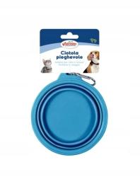 Składana miska z Tpe z karabińczykiem Record 1litr