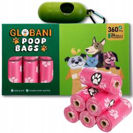 Woreczki Na Psie Odchody Biodegradowalne Worki na Kupy Bio Etui 360 sztuk