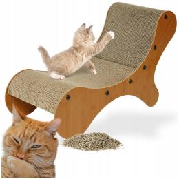 Drapak dla Kota legowisko leżak kocimiętka 70x28x39 (F090)