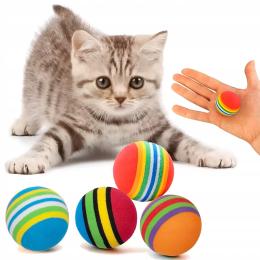Zestaw Piłek Miękkich Piankowych dla Kota małego Kotka 5 szt