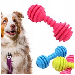 Gumowa Kość zabawka dla Psa Gryzak do aportowania Bezpieczna 12 cm