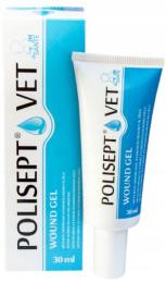 Jm Sante Polisept Vet Wound Gel opatrunek żelowy dla Psa I Kota 30 ml