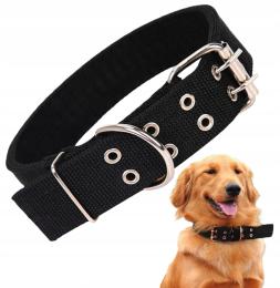 Obroża Parciana materiałowa dla dużego psa r. L 38-50 cm