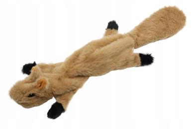 Zabawka dla psa pluszowa szeleszcząca wiewiórka 42cm