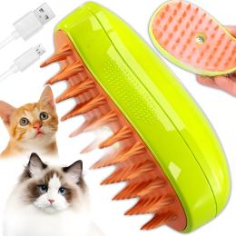 Szczotka Parowa Dla Kota Psa Zwierząt Elektryczna Do Pielęgnacji Sierści