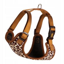 Dingo Szelki bezuciskowe z dwupaskową regulacją Leopard Xs