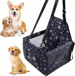 Transporter dla Psa do Samochodu Małego na Siedzenie Fotelik Samochodowy