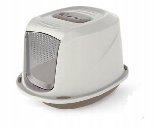 Kuweta Toaleta Z Filtrem Kryta Dla Kota Na Żwirek