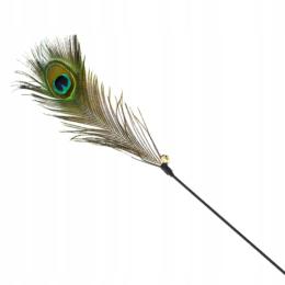 The Zoo Wędka Dla Kota Z Pawim Piórem I Dzwoneczkiem 55CM