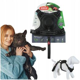 Szelki Easyride dla psa roz. XL System Zintegrowanej Smyczy Czarne
