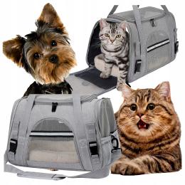 Transporter Dla Dużego Kota Psa Torba Sztywna Legowisko Miękkie 43*25*28 CM