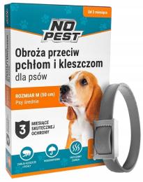 Obroża Na Kleszcze I Pchły Dla Psa Dla Psów 50CM Rozmiar M/L No Pest