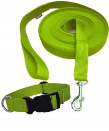 Lekka smycz Treningowa 10m/2,5cm obroża M