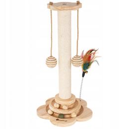 Drapak Dla Kota Słupek Do Drapania Interaktywna Zabawka Dla Kota Kocimiętka