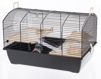 Klatka dla chomika myszki zestaw kołowrotek domek