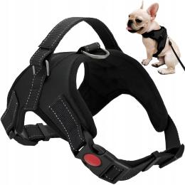 Szelki Dla Psa Małego Bezuciskowe Mocne Regulowane Odblaskowe Lekkie S