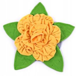 Mata Węchowa dla psa edukacyjna Kwiatek żółty