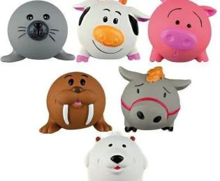 Trixie Piłka Dla Psa Małego Średniego Zwierzątka Lateksowe 6CM Z Dźwiękiem