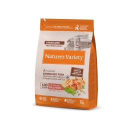Nature's Variety No Grain Sterilised, łosoś norweski - 3 kg