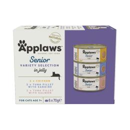 Applaws Senior, 6 x 70 g - Pakiet mieszany (3 smaki)