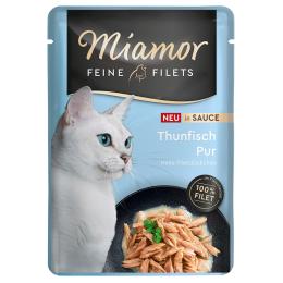 Pakiet Miamor, Feine Filets w sosie, 24 x 100 g - Tuńczyk