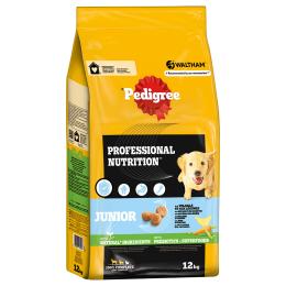Pedigree Professional Nutrition Junior, drób i warzywa  - 12 kg