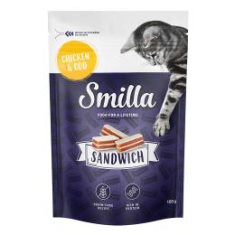 Smilla Sandwich Snack, kurczak i dorsz - 100 g