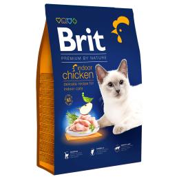 Brit Premium by Nature Cat Indoor, kurczak - 2 x 8 kg