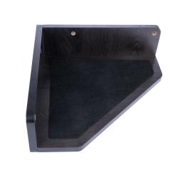 Modern Living San Francisco drapak do montażu na ścianie - Legowisko narożne, czarne