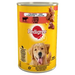 Megapakiet Pedigree Classic, 24 x 400 g - Adult: wołowina