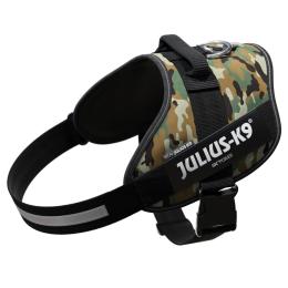 JULIUS-K9 IDC® Power Camouflage, szelki dla psa - Rozm. 2XL: obw. klatki piersiowej 82 - 115 cm