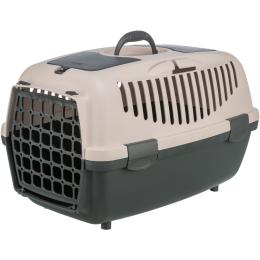 Trixie transporter Capri 1 - XS - S: Dł. 55 x szer. 37 x wys. 34 cm, ciemnoszary/różowy