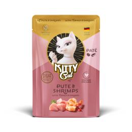 Korzystny pakiet KITTY Cat Paté 24 x 85 g - Indyk i krewetki
